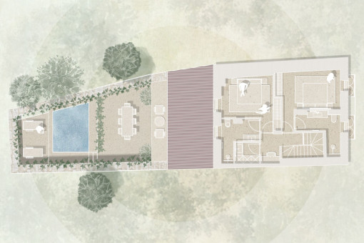Floor plan second floor