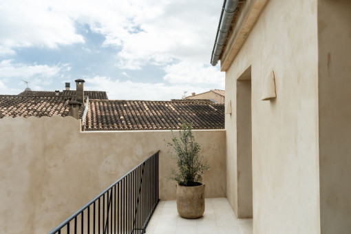 Private balcony off the master bedroom