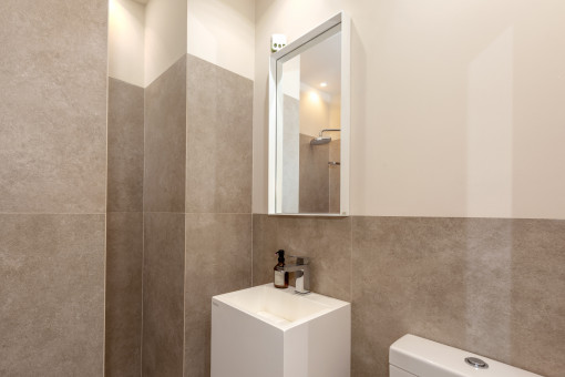 Second bathroom with shower