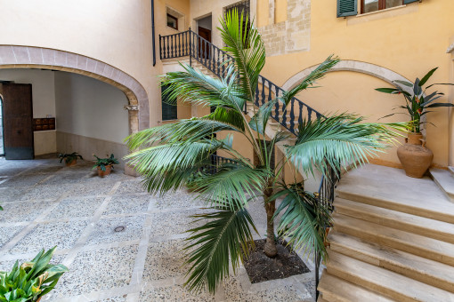 Impressive courtyard
