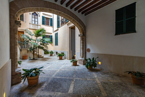 Historic old town palace