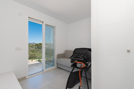 One of 2 bedrooms
