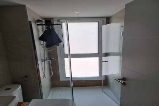 One of 2 bathrooms