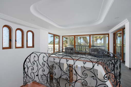 Staircase to the upper floor