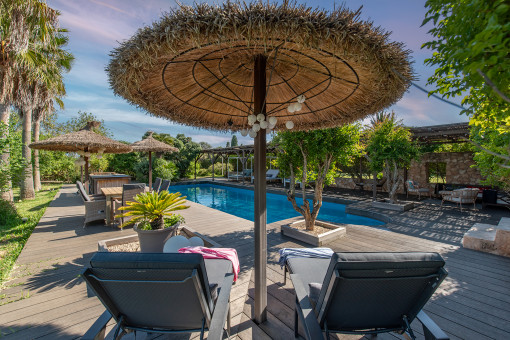 Large pool