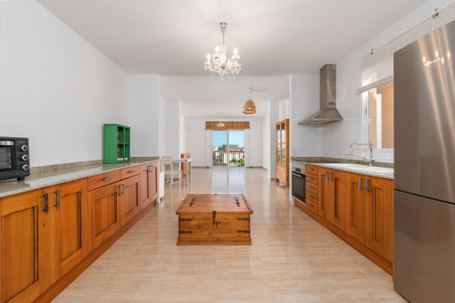 Open kitchen