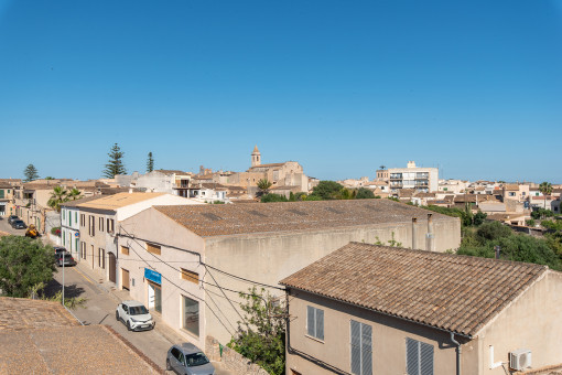 View to the church