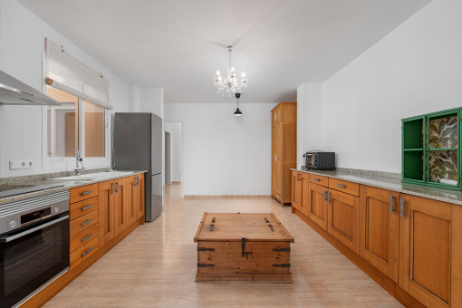 Fully equipped kitchen