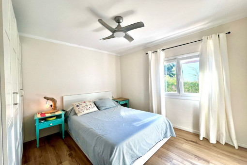 One of 3 bedrooms