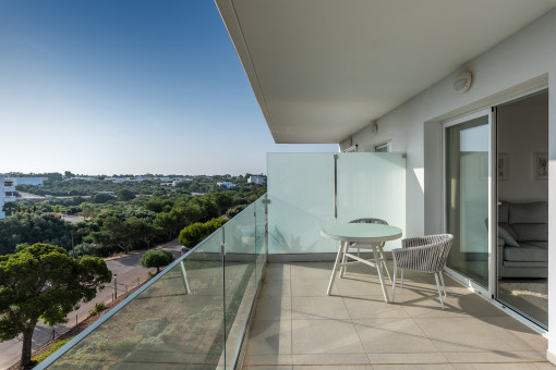Large balcony