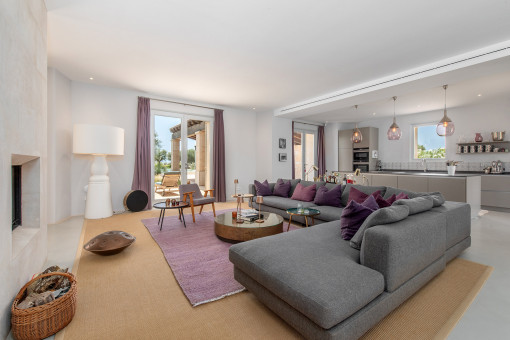 Bright living area