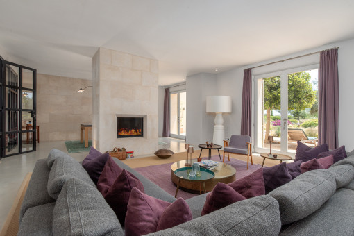 Stylish living area