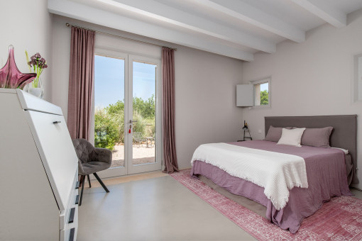One of 5 bedrooms