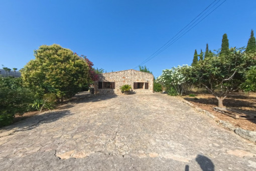 Parking space of the country house