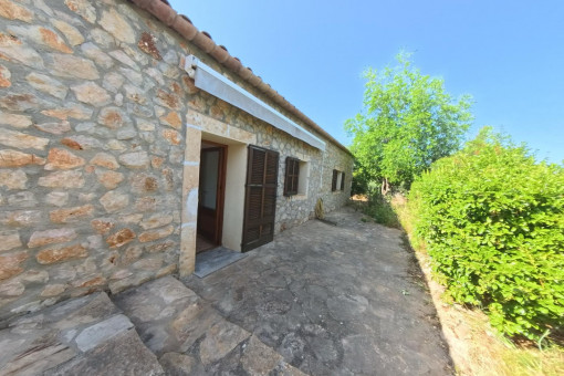 Terrace of the backside of the house