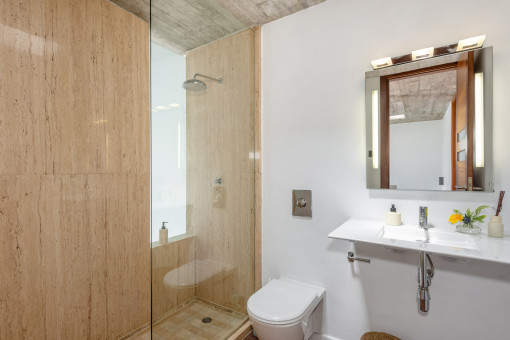 1 of 2 bathrooms