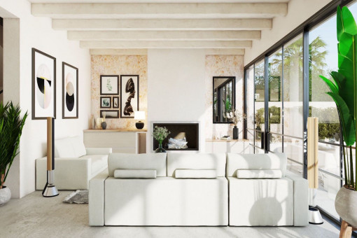 Bright living area