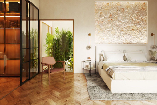 One of 4 bedrooms