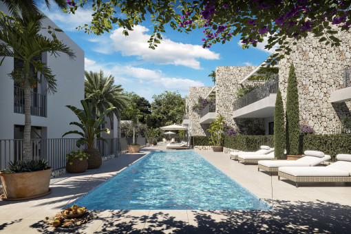 Communal pool 
