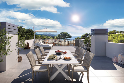Rooftop terrace 