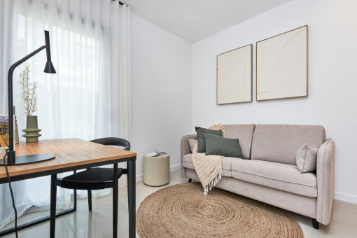 Office / one of the three bedrooms