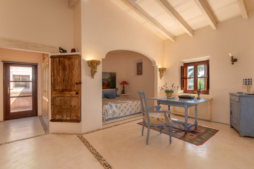 One of 5 bedrooms