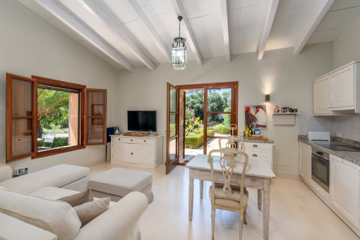Living area guesthouse 1