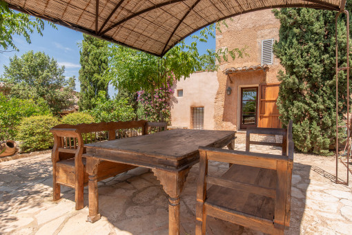 Breakfast terrace