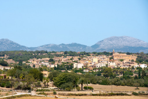 Views to the town