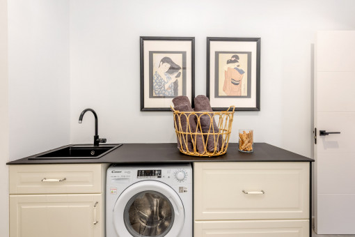 Laundry area