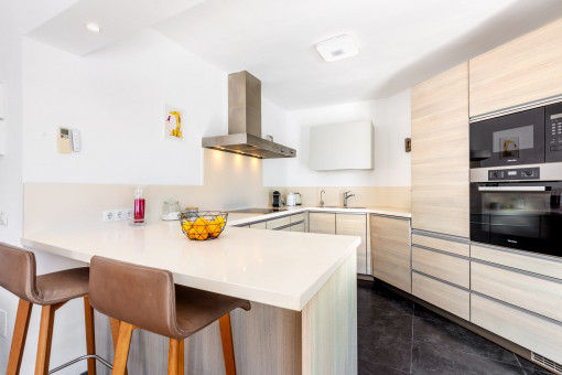 Fully equipped kitchen