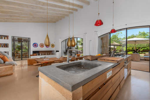 Totally equipped kitchen