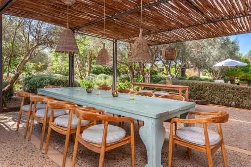 Terrace with garden view