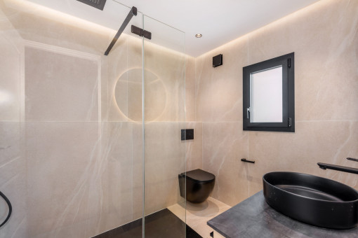 Stylish master bathroom