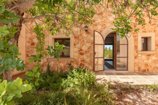 Authentic entrance area