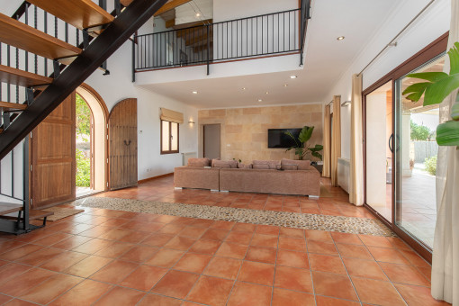 Spacious living area