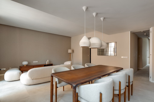 Dining-living area
