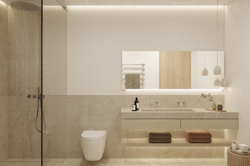 Elegant bathroom with Duravit-features