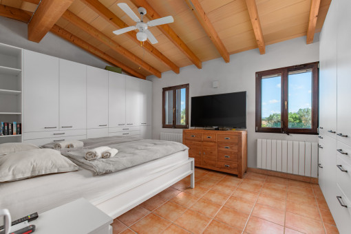 One of 4 bedrooms