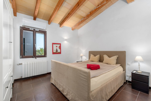 One of 4 bedrooms