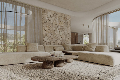 Living and dining area