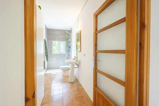 Bathroom of the guest apartment