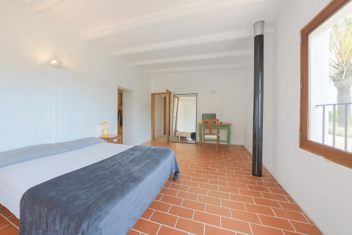 First double bedroom in the main house