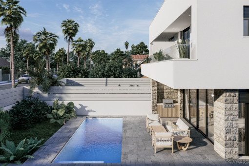 Pool area
