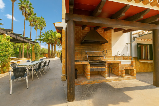 Barbecue area and terrace