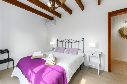 First bedroom on the ground floor