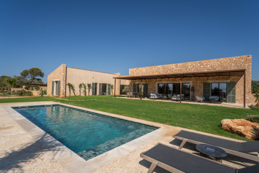 Pool with Terraces
