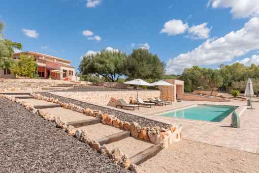 Pool area