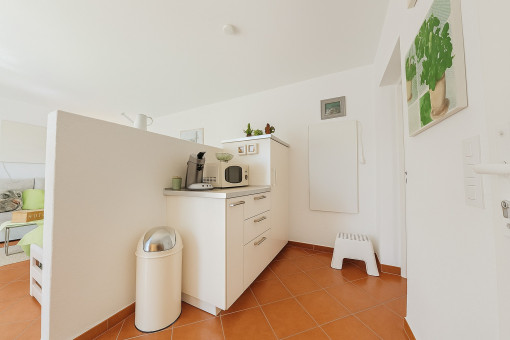 Entrance of ground floor apartment
