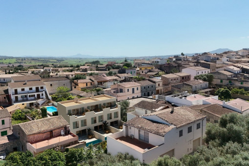 Houses from above